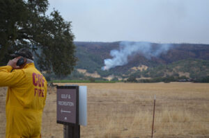 NapaCART Communication, photo of Napa County OES responder.