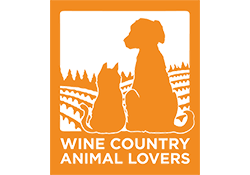 wine country animal lovers logo