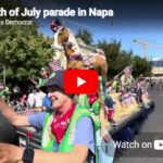 Napa CART volunteers in fourth of july parade 2026.